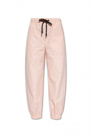 パンツ FENDI Woman Pants Pink FR6415AM34 F1J7A Trousers Fendi Pink size 40 IT in Viscose - 42057267